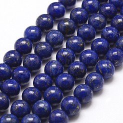 Natürliche Lapislazuli Perlenstränge&nbsp;G-G953-03-8mm