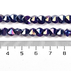 Chapelets de perles en verre électroplaqué&nbsp;EGLA-B009-05A-05