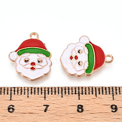Noël alliage thème pendentifs émail&nbsp;ENAM-N056-403G