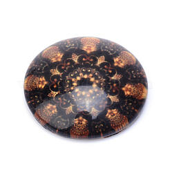 Glas cabochons&nbsp;X-GGLA-T001-12mm-012