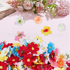 200 stücke 4 arten tuch künstliche blume&nbsp;AJEW-SP0003-68