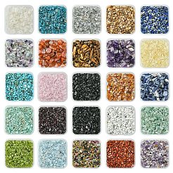 50 g natürliche Obsidian-Chip-Perlen&nbsp;G-YW0001-59