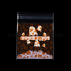 Kunststoff-Backgeschirrbeutel mit Halloween-Motiv&nbsp;OPP-Q004-01C