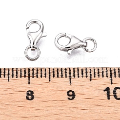 Anlaufschutz 925 Sterling Silber Karabinerverschluss&nbsp;STER-N016-35P