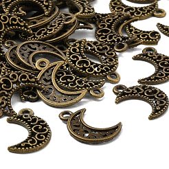 Tibetischer stil Aluminium Anhänger & Charms&nbsp;TIBE-S306-05AB-NR