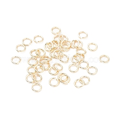 Messing Open Ringe springen&nbsp;X-KK-WH0060-01A-G