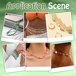 Perline polimero argilla fatto a mano&nbsp;CLAY-PH0001-13-4mm