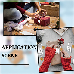 DIY-Sets zur Herstellung von Schlüsselanhängern aus rechteckigem und flachem&nbsp;DIY-SP0002-26
