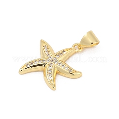 Ottone micro spianare pendenti zirconi&nbsp;KK-D317-069G