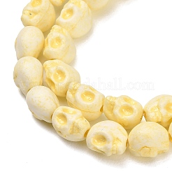 Colliers de perles en porcelaine vintage faites à la main&nbsp;PR-CBAB520-19A