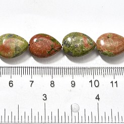 Perline Unakite naturali fili&nbsp;G-P561-B02-01