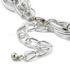 Collana con ciondolo a cuore&nbsp;NJEW-K261-03P