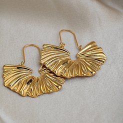 Pendientes de aro de acero inoxidable 304&nbsp;LD4971