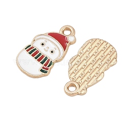 Weihnachten Legierung Emaille Anhänger&nbsp;FIND-I067-02KCG-05
