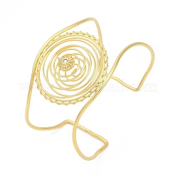 Brazaletes de acero inoxidable 304 con rhinestone para mujer&nbsp;BJEW-M082-03G