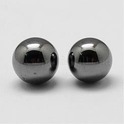 Perlas de hematita sintética no-magnética&nbsp;G-P162-01-10mm