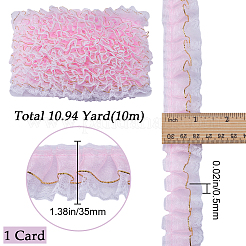 10 m Polyester-Spitzenbänder mit Tupfen&nbsp;OCOR-GF0003-35B