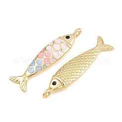 Pendentifs d'émail en laiton &nbsp;KK-CBA3297-05C-G06