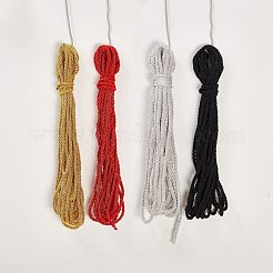 4 Bündel 4 Farben Jutekordel&nbsp;OCOR-SZ0001-06