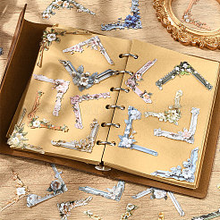 5 sachet de 5 autocollants décoratifs en forme de fleurs pour animaux de compagnie&nbsp;DIY-SP0005-51B