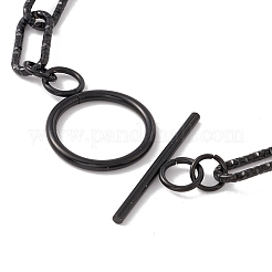 Bracelet chaîne trombone en acier inoxydable 304 pour femme&nbsp;BJEW-H541-07EB
