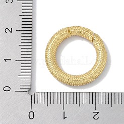 Gestellware Messing Micro Pave Zirkonia Twister Spangen&nbsp;KK-NH0002-04G-02