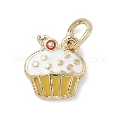 Charms smalto ottone&nbsp;KK-K368-17G
