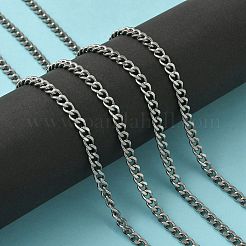 Anlaufgeschützte kubanische Gliederketten aus Edelstahl 304&nbsp;CHS-L015-12