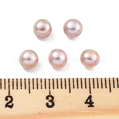 Perles de culture d'eau douce naturelles de Grade 6a&nbsp;PEAR-N018-6A-4550C