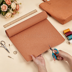 Rouleau de doublure artisanale en cuir mélangé pour sacs et pochettes&nbsp;AJEW-WH0643-143B
