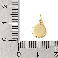 Véritables breloques en émail en laiton plaqué 18k or véritable&nbsp;KK-L216-001G-L05