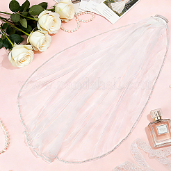 Voiles de mariée longs en dentelle d'organza&nbsp;AJEW-WH0596-963A