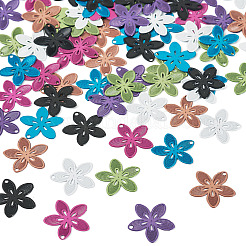 70 pz 7 colori vernice spray ciondoli in acciaio inossidabile 430&nbsp;STAS-TA0006-07