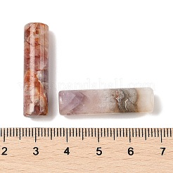 Natürliche Amethyst-Spitzenachat-Anhänger&nbsp;G-A244-06