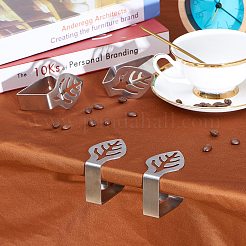 Pinces à nappe en acier inoxydable&nbsp;TOOL-WH0119-09