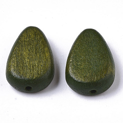 Perles en bois peintes&nbsp;X-WOOD-R265-04C