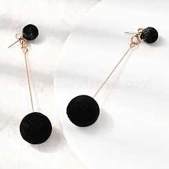 Eisen baumeln Ohrstecker&nbsp;EJEW-D355-03G-01