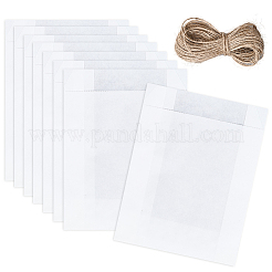 50 Stück rechteckige Papierbackbeutel&nbsp;CARB-SP0001-05A-01