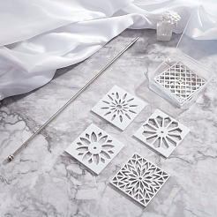 Silikonseife ziehen durch Designs Werkzeugsätze&nbsp;DIY-WH0210-12
