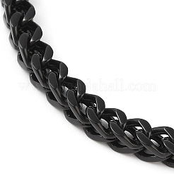 Bracelets en chaîne de blé en acier inoxydable 304&nbsp;BJEW-H508-06B-01