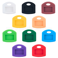 30 porte-clés en silicone&nbsp;AJEW-SP0004-22