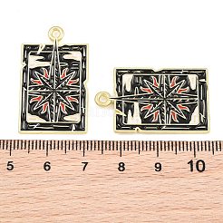 Lega con pendenti in smalto nero&nbsp;AL-CBA2919-02G-08