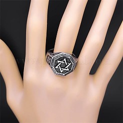 304 Edelstahl Fingerringe für Männer&nbsp;FS-WGB5366-02
