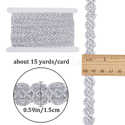 15 Yards Polyester-Blumenspitzenbesatz&nbsp;OCOR-GF0002-82