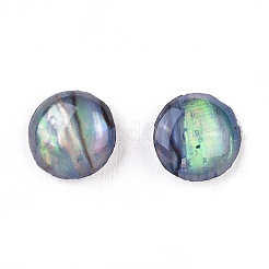 Natürliche Ohrstecker aus Abalone-Muschel / Paua-Muschel&nbsp;EJEW-JE03214