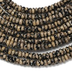 Natur Dalmatiner Jaspis Perlen Stränge&nbsp;G-L635-A24-4x2mm