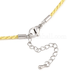 Fabricación de collares con cordón trenzado de nailon de 2 mm&nbsp;MAK-A019-02P-16