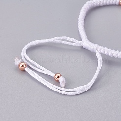 Fabrication de bracelets de perles tressées en nylon&nbsp;BJEW-F360-FRG19