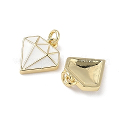Messing Emaille Anhänger / charms&nbsp;KK-Q039-05A-G