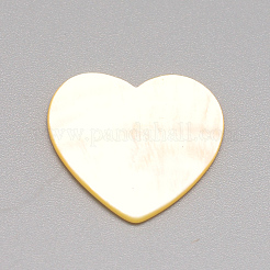 Cabochon in madreperla conchiglia bianca naturale&nbsp;X-SSHEL-R041-53